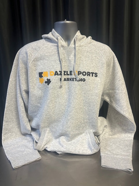 Dazzle Sports Marketing Gray Long Sleeve Sweatshirt Size XL NWOT